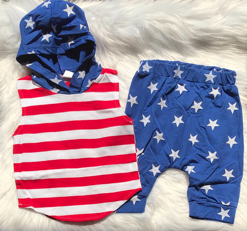 Stars & Stripes Set with Joggers