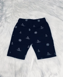 Sailboat Print Shorts