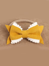 Load image into Gallery viewer, Pom Trim Bows on Nylon