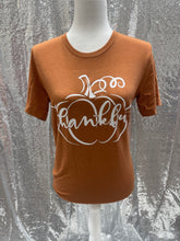 Load image into Gallery viewer, Thankful Pumpkin Adult Tee