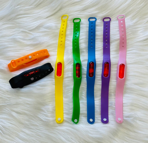 Bug Repellent Silicone Bands