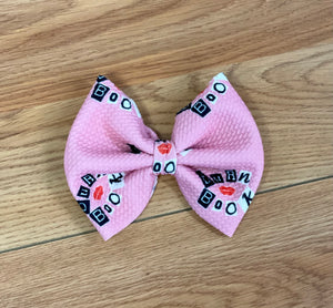 Burn Book Hand-tied Fabric Bows
