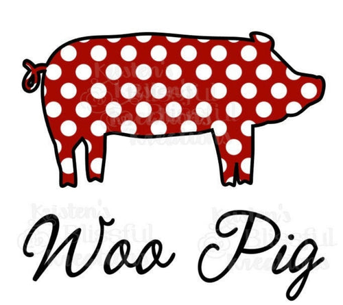 Polka Dot Woo Pig Tee