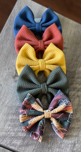 Fall Hand-tied Bows